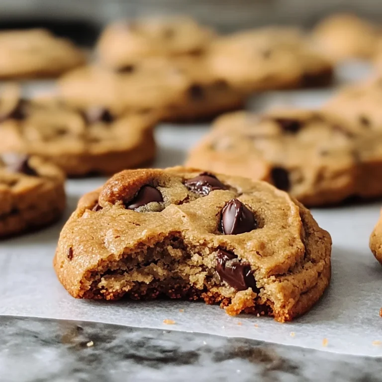 Cookies santé aux pois chiches