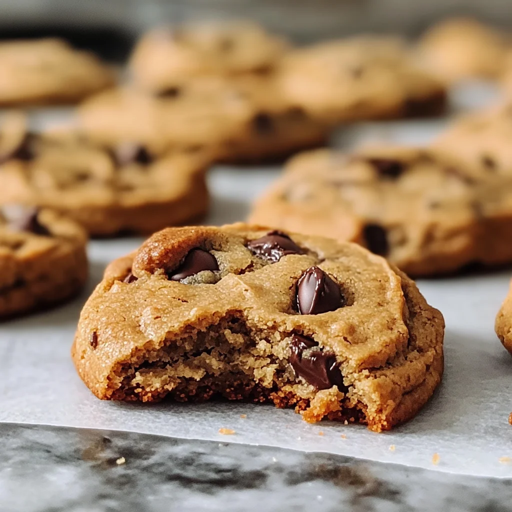 Cookies santé aux pois chiches