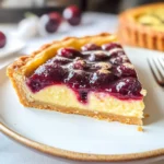 Crostata frangipane con ciliegie