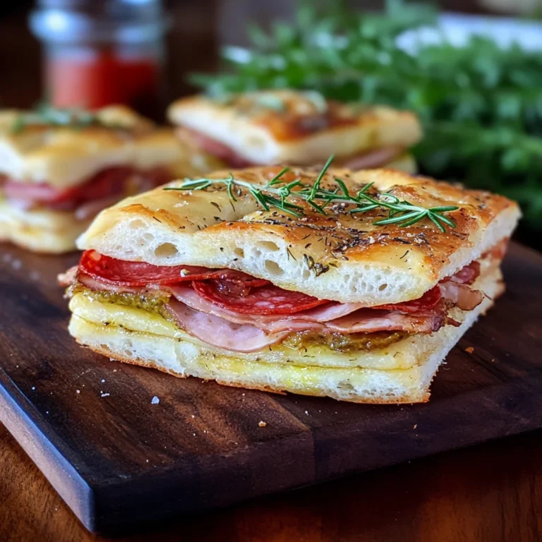 Focaccia farcita