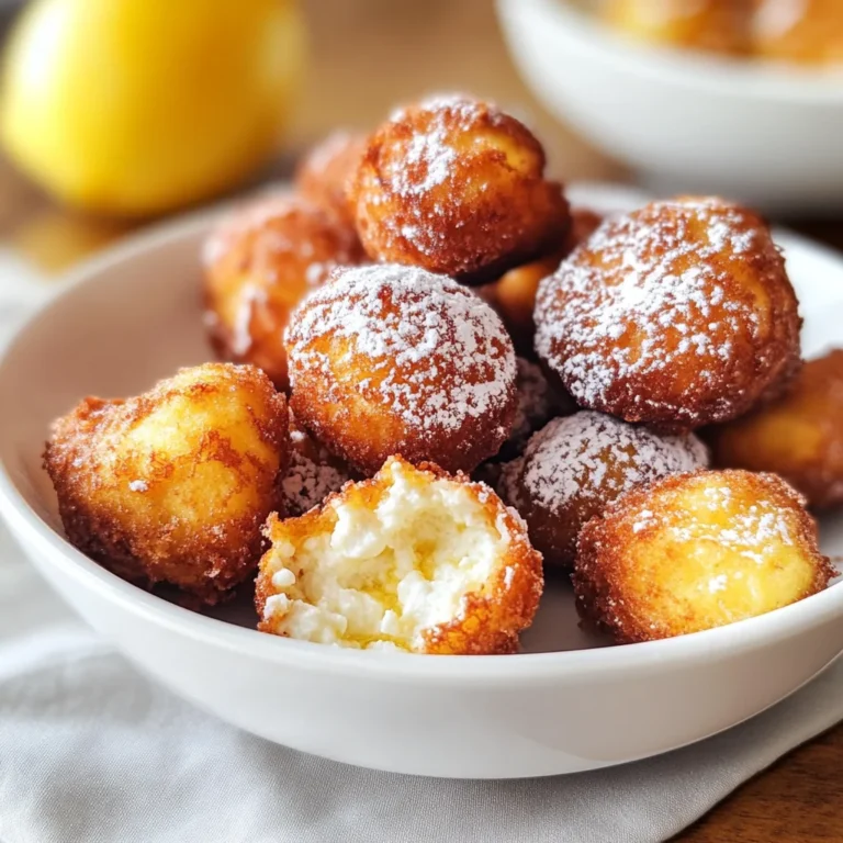 Frittelle di ricotta