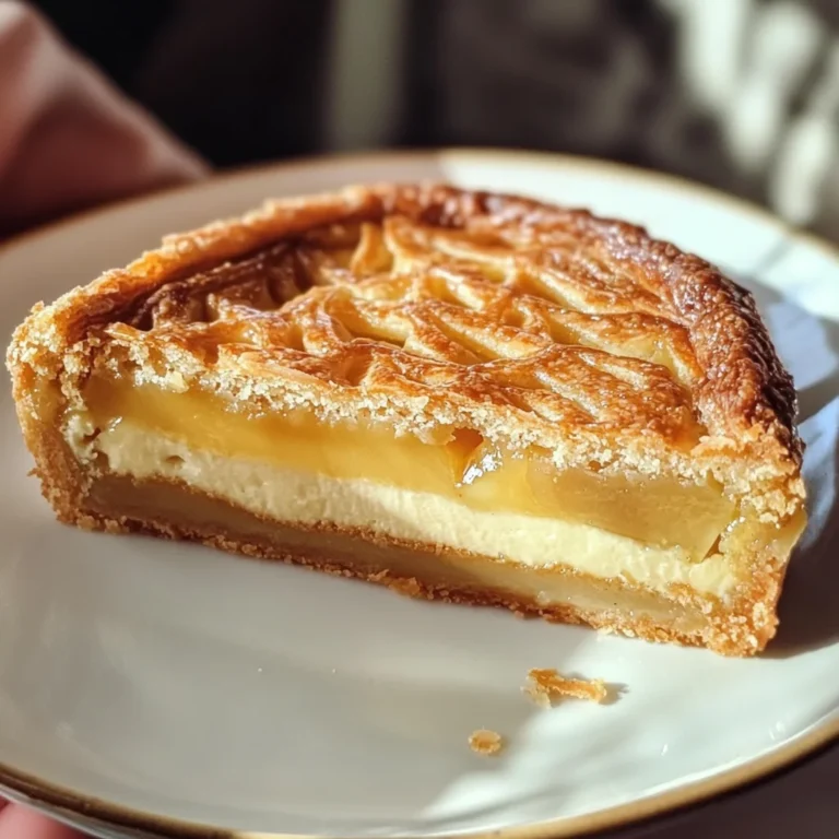 Gâteau Basque aux Amandes & Vanille