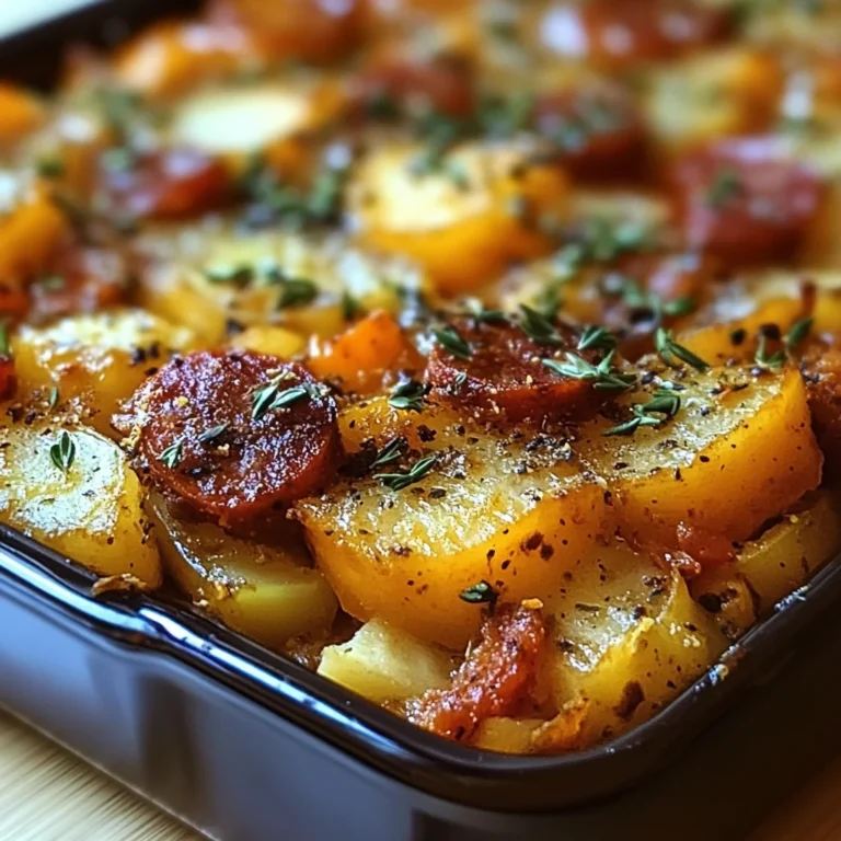 Gratin de légumes au paprika et chorizo
