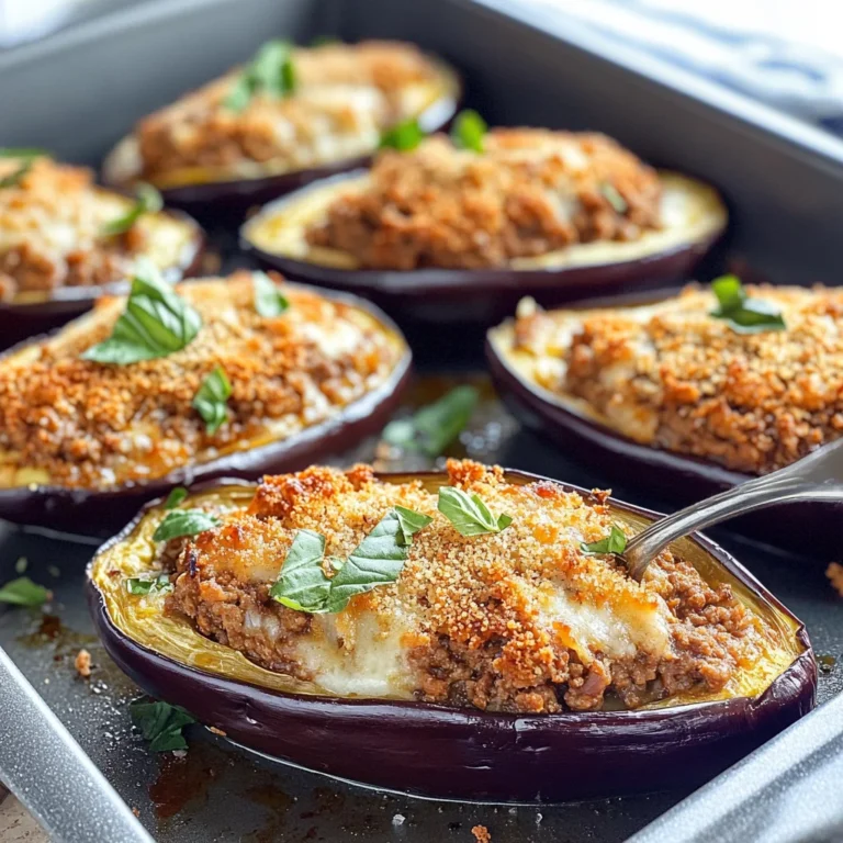 Melanzane ripiene di carne