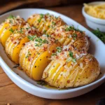 Patate hasselback
