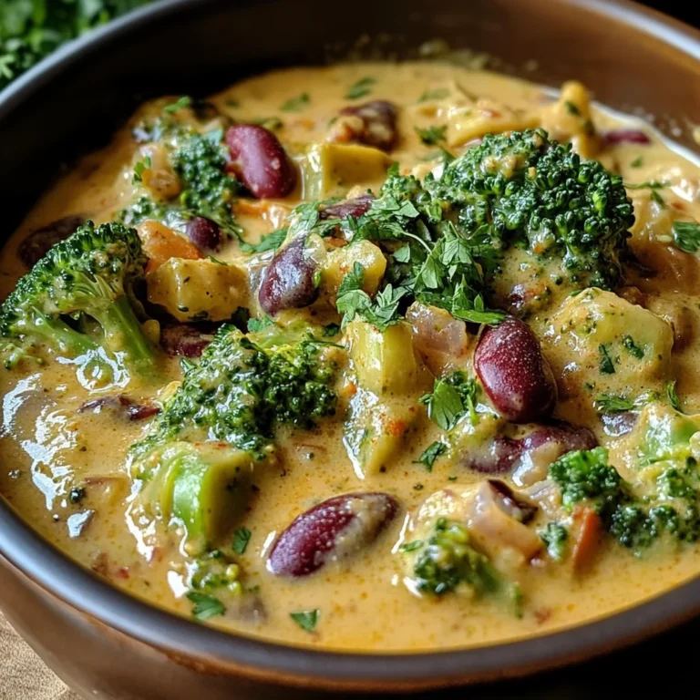 Plat végétal crémeux et gourmand