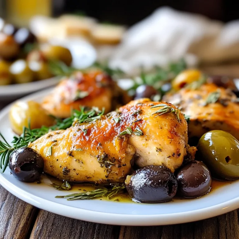 Pollo alle olive