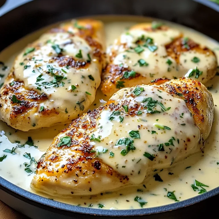 Poulet au fromage à la crème