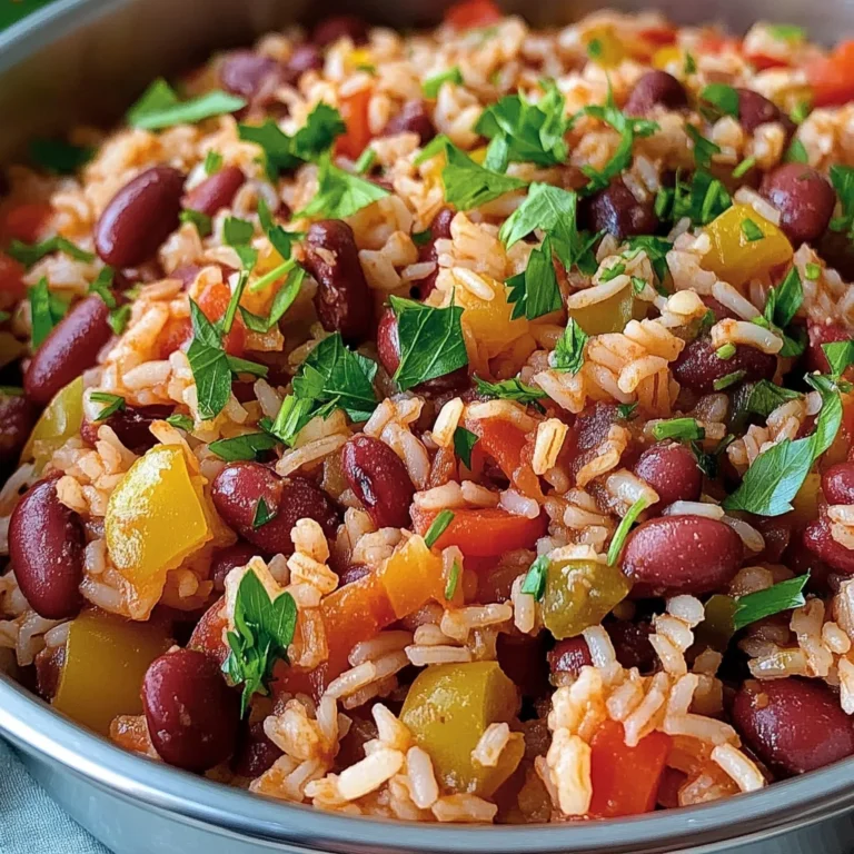 Riz Cajun aux Haricots Rouges