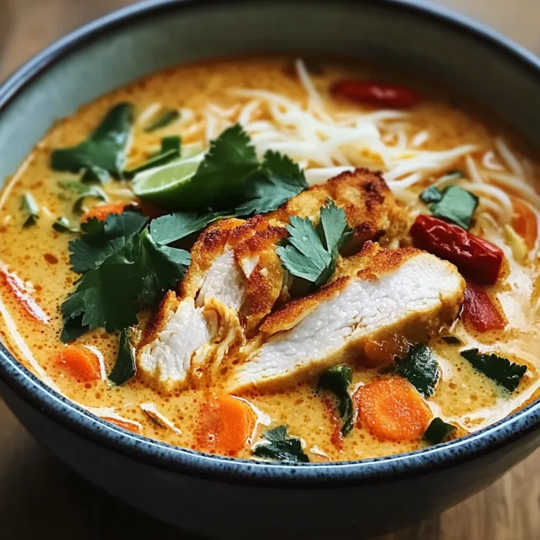 Soupe Thaï Délicieuse et Épicée