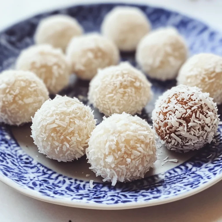 Tartufini cocco e ricotta