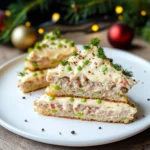 Alberelli di tramezzini con salsa al tonno