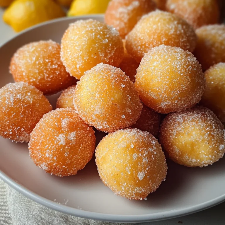 Castagnole al limone
