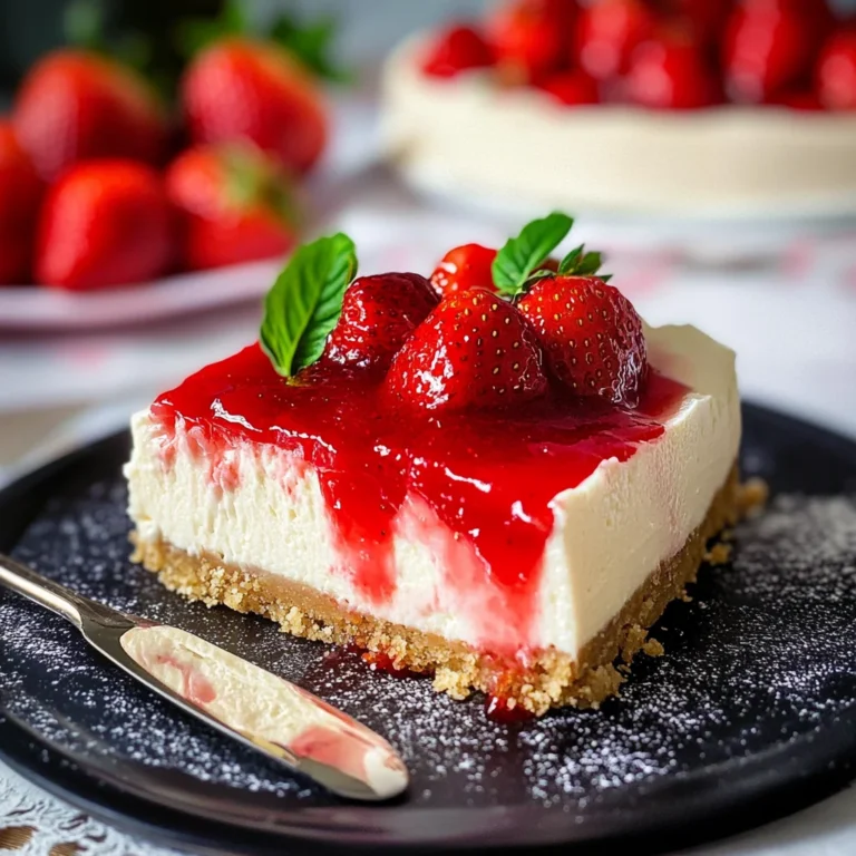 Cheesecake alle fragole