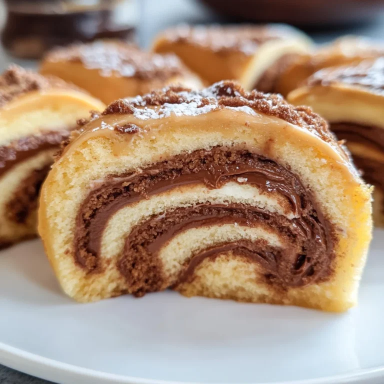 Girelle al tiramisù e Nutella