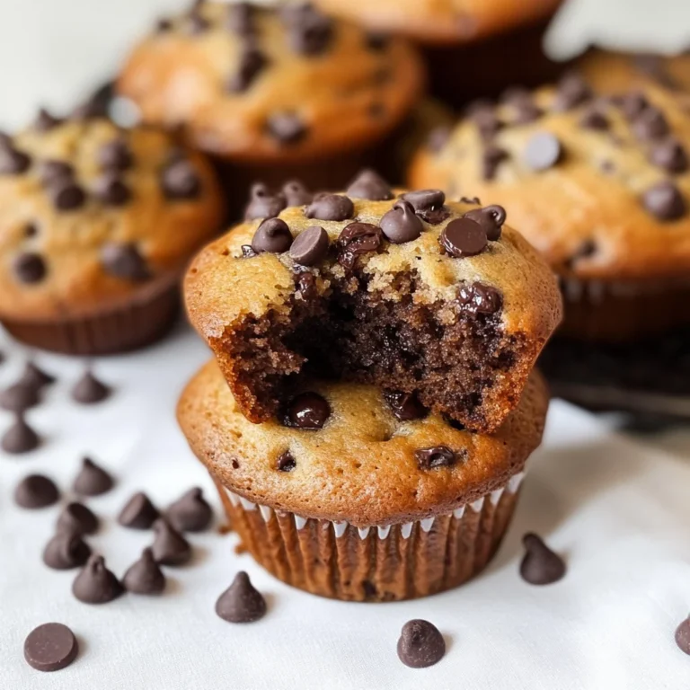 Muffin con gocce di cioccolato