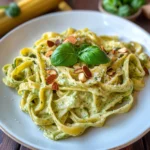 Pasta con crema di zucchine