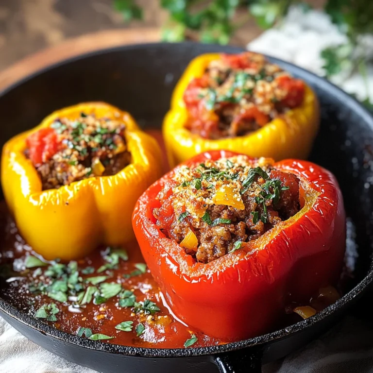 Peperoni ripieni in padella