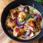 Pollo con cipolle