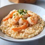 Risotto alla crema di scampi