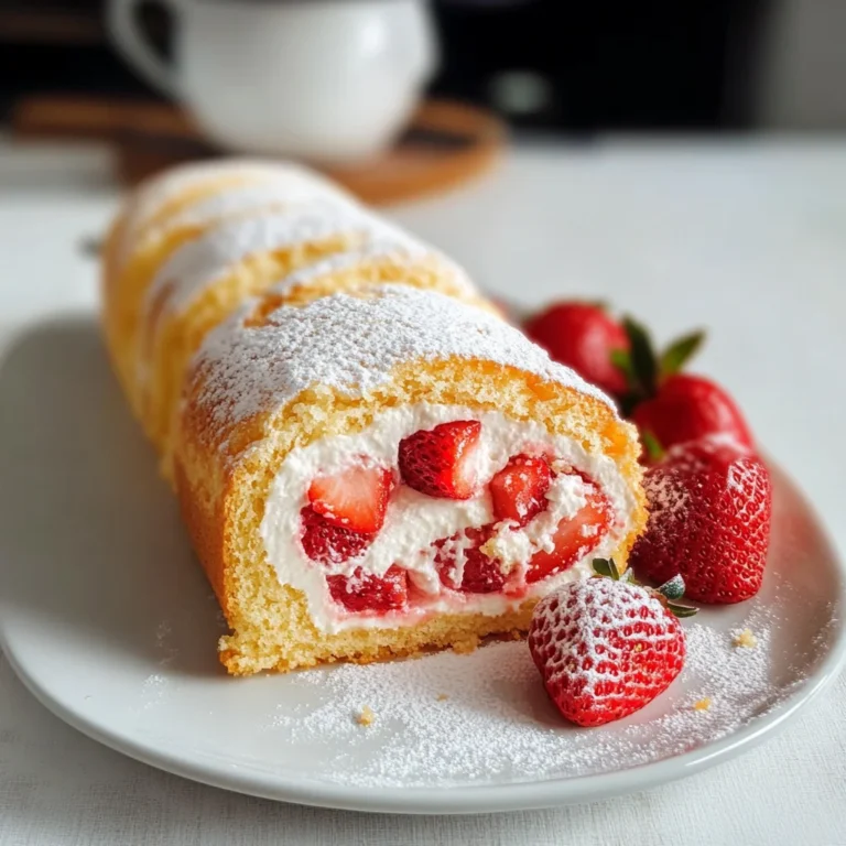 Rotolo alle fragole