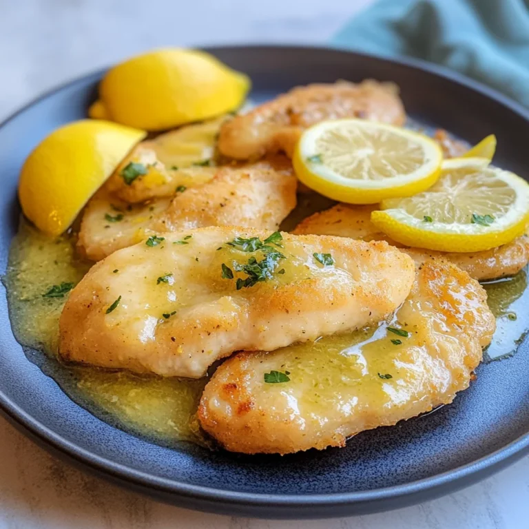 Scaloppine al limone