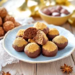 Tartufini di pandoro alla nutella