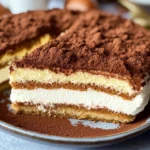 Torta di pandoro al Tiramisù